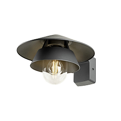 Outdoor Wandleuchte SEJERO, E27, IP65, dimmbar, anthrazit