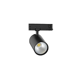 LED 3-Phasen Strahler TRACKSPOT P, 15,8cm, 36°, 12W, 2700K, IP20, 1928/6143lm, schwarz