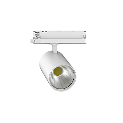 LED 3-Phasen Strahler TRACKSPOT P, 17,8cm, 36°, 12W, IP20, DALI dimmbar, 4000K, 1889/6246lm, weiß