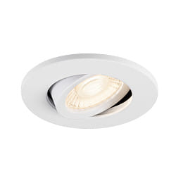 ceiling recessed luminaire UNIVERSAL DOWNLIGHT MOVE swivelling, with cover IP20, white dimmable