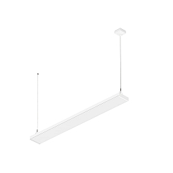 LED Pendelleuchte WORKLIGHT P LINE, 150cm, 33W, 3000/4000K, 4600/8500lm, IP20, DALI dimmbar, weiß
