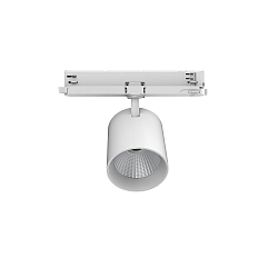 LED 3-Phasen Strahler TRACKSPOT C, 23,8cm, 24°, 12W, IP20, DALI dimmbar, 3000K, 1706/5298lm, weiß