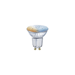 LED Smart Leuchtmittel PAR16, 45°, GU10, 4,7W, 2700/6500K, 350lm, Tunable White, Zigbee, Apple, Google, Alexa, IP20, klar