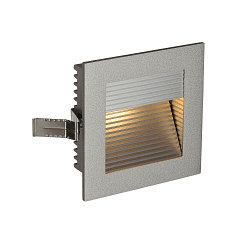 Einbauleuchte FRAME CURVE LED silbergrau, LED warmwei�