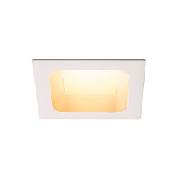 VERLUX, Einbauleuchte, LED, 3000K, mattwei�, 13,5x13,5 cm, 20W