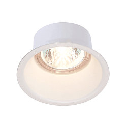 Deckeneinbauleuchte HORN GU10 Downlight, rund, max. 50W, Clipfedern, wei�
