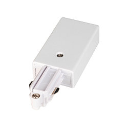 Einspeiser f�r 1-Phasen HV-Stromschiene, Aufbauversion, Erde links, Wei�