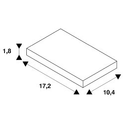 T-Verbinder f�r 1-Phasen HV-Stromschiene, Aufbauversion, Erde links, Schwarz