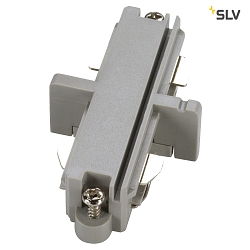 Lngsverbinder fr 1-Phasen HV-Stromschiene, elektrisch, Silbergrau