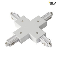 X-Verbinder fr 1-Phasen HV-Stromschiene, Aufbauversion, wei