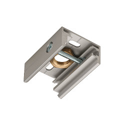 EUTRAC Pendelclip f�r 3-Phasen HV-Schiene, M13 Gewinde, silbergrau