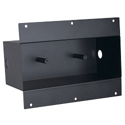 Fitting box for BEDSIDE, black