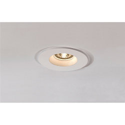 Gips-Einbauleuchte PLASTRA Downlight, GU10, rund, wei�