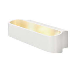 LED Wandleuchte ASSO 300, Up/Down, Indirekt, Oval, 30cm, 12W 3000K 975lm, dimmbar, wei�