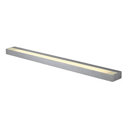 LED Wall luminaire SEDO LED 21, square, 22W, SMD LED, 3000K, glass satined, alu brushed