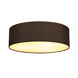 Deckenleuchte TENORA CL-1, E27, Acrylabdeckung, Schirm schwarz