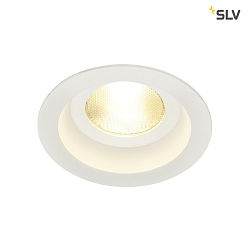 LED Recessed luminaire CONTONE ROUND Downlight, adjustable, white, IP44
