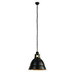 Pendant luminaire PARA 380, suitable for LED, black
