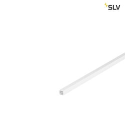 LED Aufbau-Profil KENAI, mit Einschub fr LED Strips bis 1cm Breite (max. 10W/m), Kunststoff PMMA, 200cm, Milchig