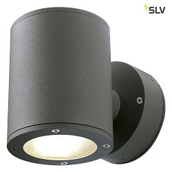 Outdoor Wandleuchte SITRA WALL UP/DOWN, IP44, 2x GX53 TCR-TSE max. 9W, starr, Anthrazit