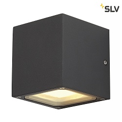 Outdoor Wall luminaire SITRA CUBE, UP/DOWN, IP44, 2x GX53 TCR-TSE max. 9W, anthracite