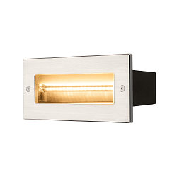 BRICK, Outdoor Wall recessed luminaire, LED, 3000K, stainless steel, 230V, IP67, 10W, 850lm