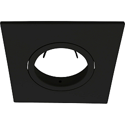 Abdeckung für Einbauleuchte QUICK/UNI INSTALL G2, quadratisch, schwarz matt