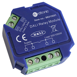 Box Relay DALI zum Ein-/Ausschalten von Standardlasten, 300W, IP20, dimmbar