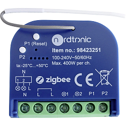 Box Relay Zigbee G2, Apple HomeKit, Google Assistant, Amazon Alexa, IP20, dimmbar