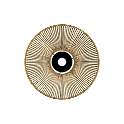 lamp shade PAMELA 3913/50, sand coloured, black