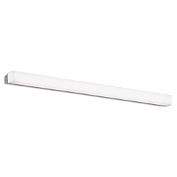 LED Wandleuchte BOX 16/3200-90, IP44, 89cm, Silber, 15W 4000K 1100lm