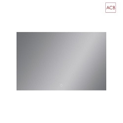 LED wall mirror ESTELA 16/9439-110, indirect, IP44, 70 x 110cm, CRi >90, with touch switch, 61W 3000K 4316lm