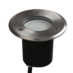Outdoor Bodeneinbaustrahler NEMO 2047/10, IP67 IK10, GU10 1x10W (LED), Edelstahl / Sicherheitsglas