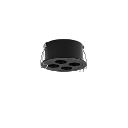recessed luminaire INVISIBLE 3980/85 IP20, black 9W 680lm 3000K 36� 36�
