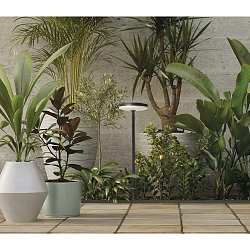 LED Pollerleuchte SHEDIR 2076, 12W, 3000K, 1230lm, IP65, anthrazit