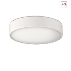 Wall and ceiling luminaire DINS 395/26, IP44,  26cm, 2x E27 max. 20W, white