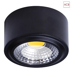 LED wall and ceiling spot STUDIO 3235/12,  11.5m, 12W 3000K 1118lm, On-Off, black