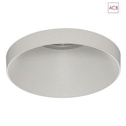 Recessed luminaire EINAR 3558/8 with collar cover, GU10 max. 10W (LED), white