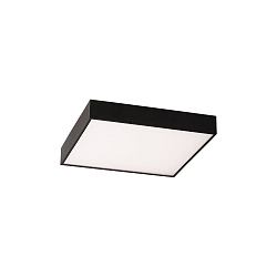 ceiling luminaire OPORTO 3973/40 with diffuser IP20, black