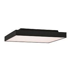 LED Deckenleuchte OPORTO 3973/60, 65W, 6000lm + 9W, 760lm, 2700-3000K, IP20, mikroplasmatischer Diffusor, schwarz