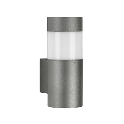 LED Au�enwandleuchte Typ Nr. 0274, IP54 IK08, 9W 3000K 1000lm, Glas opal, Anthrazit