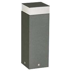 LED Sockelleuchte Typ Nr. 2292, IP54 IK08, 35cm, 12W 3000K 1400lm, schaltbar, Anthrazit