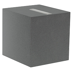 outdoor wall luminaire TYPE NO 2442 two-sided IP44, anthracite dimmable