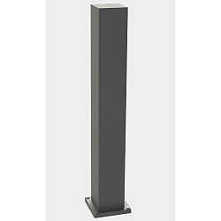 Outdoor Energies�ule leer Typ Nr. 4419, IP55, 90cm, max. 7 optionale Eins�tze, Aluminium, Anthrazit