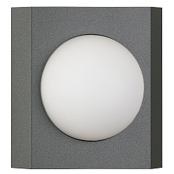 Outdoor Wand- und Deckenleuchte Typ Nr. 6116, E27, Edelstahl lackiert, anthrazit