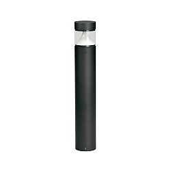 LED Bollard light Type No. 2275, round, IP54 IK08, 360� indirect symmetrical, 22W 3000K 2200lm, aluminum, clear + opal, black