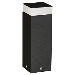 socket luminaire TYPE NO 2292 square, short, switchable IP54, black