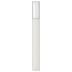 Pollerleuchte Typ Nr. 2269, IP44, H�he 90cm, E27 max. 20W (LED),  Edelstahl / Acrylglas / innen opal, Wei� matt