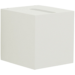 LED Au�enwand-Strahler Typ Nr. 2416, Up/Down, eng/breit, Eckig, IP44, 230V, 13.4W 3000K 1200lm, Linse + Glas, Wei�