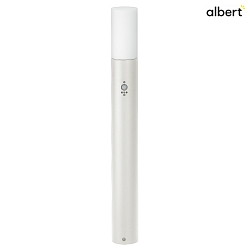bollard lamp TYPE NO 3078 with sensor, with motion detector E27 IP54, white